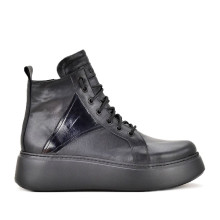 Дамски високи кецове Albena black