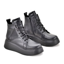 Дамски високи кецове Albena black