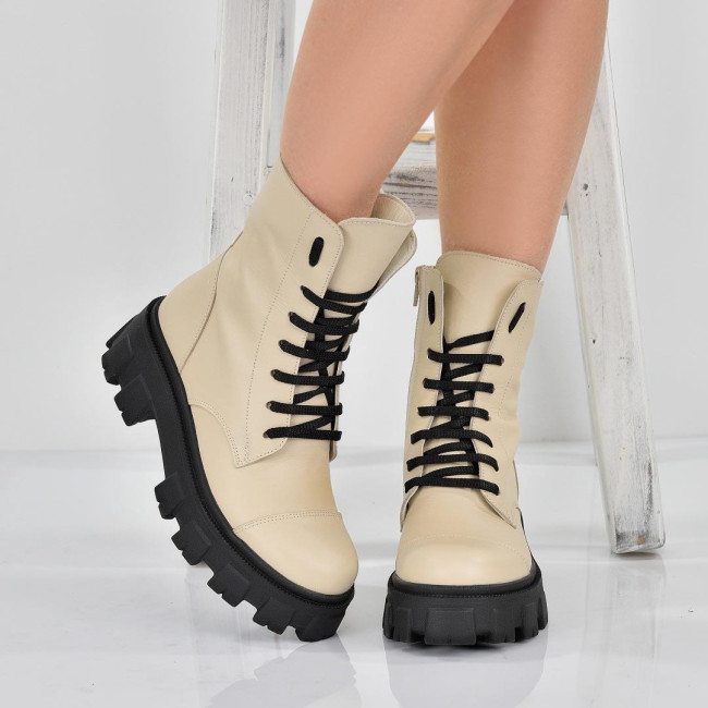 Дамски кубинки Alena beige