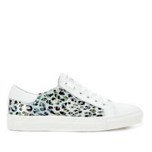 Дамски кецове Kami white leopard