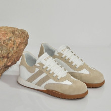 Дамски кецове Ekaterina white beige