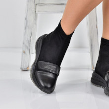 Дамски боти тип чорап Debora black